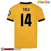 Moške Nogometnih dresov Wolves Tolu Arokodare #14 Domači 2025-26 Kratki rokavi